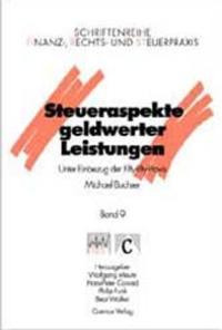 Vorderes Coverbild Steueraspekte geldwerter Leistungen