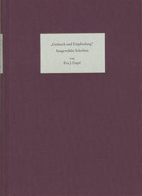 Vorderes Coverbild »Gedanck und Empfindung«. Ausgewählte Schriften