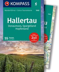 Vorderes Coverbild KOMPASS Wanderführer Hallertau, Donaumoos, Spargelland, Hopfenland, 55 Touren mit Extra-Tourenkarte