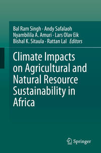 Vorderes Coverbild Climate Impacts on Agricultural and Natural Resource Sustainability in Africa