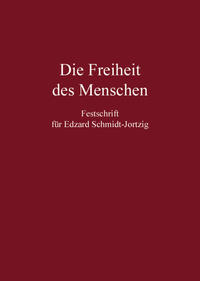Vorderes Coverbild Festschrift für Edzard Schmidt-Jortzig