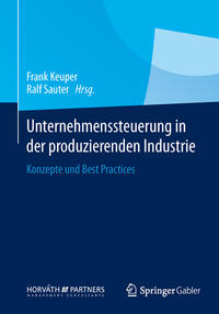 Vorderes Coverbild Unternehmenssteuerung in der produzierenden Industrie
