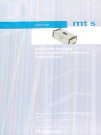 Vorderes Coverbild Modellbasierte Entwicklung von Kalibriernormalen zur geometrischen Produktspezifikation