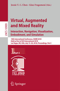 Vorderes Coverbild Virtual, Augmented and Mixed Reality: Interaction, Navigation, Visualization, Embodiment, and Simulation