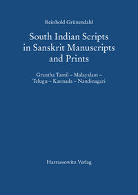 Vorderes Coverbild South Indian Scripts in Sanskrit Manuscripts and Prints