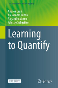 Vorderes Coverbild Learning to Quantify