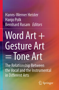 Vorderes Coverbild Word Art + Gesture Art = Tone Art