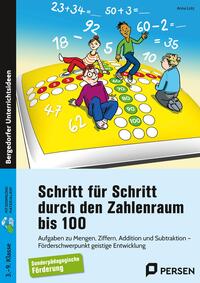 Vorderes Coverbild Schritt für Schritt durch den Zahlenraum bis 100