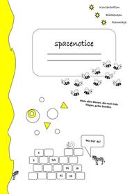Vorderes Coverbild spacenotice