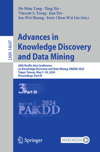 Vorderes Coverbild Advances in Knowledge Discovery and Data Mining