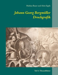 Vorderes Coverbild Johann Georg Bergmüller Druckgrafik
