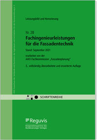 Vorderes Coverbild Fachingenieurleistungen für die Fassadentechnik - Leistungsbild und Honorierung