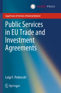Vorderes Coverbild Public Services in EU Trade and Investment Agreements