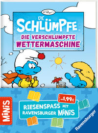 Vorderes Coverbild Verkaufs-Kassette "Ravensburger Minis 27 - Die Schlümpfe: Malen, Vorlesen, Wimmelspaß"