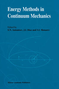 Vorderes Coverbild Energy Methods in Continuum Mechanics