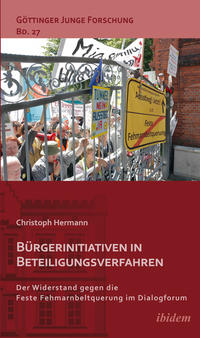 Vorderes Coverbild Bürgerinitiativen in Beteiligungsverfahren.