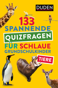 Vorderes Coverbild Tiere - 133 spannende Quizfragen für schlaue Grundschulkinder