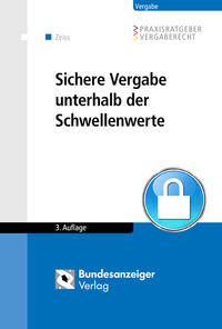 Vorderes Coverbild Sichere Vergabe unterhalb der Schwellenwerte
