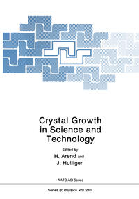 Vorderes Coverbild Crystal Growth in Science and Technology