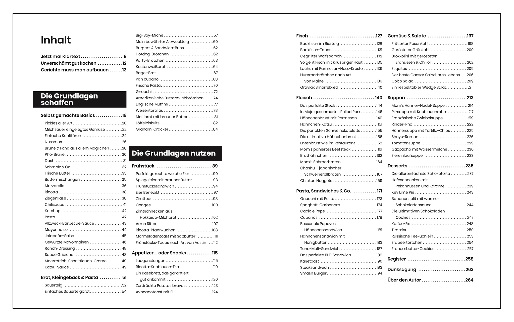 Beispielinhalt (Bild) Ein unverschämt gutes Kochbuch