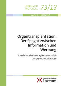 Vorderes Coverbild Organtransplantation: