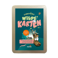 Vorderes Coverbild Stinkstiefels Wilde Karten Set 1