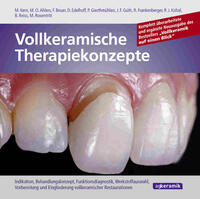 Vorderes Coverbild Vollkeramische Therapiekonzepte