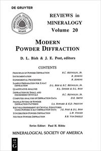 Vorderes Coverbild Modern Powder Diffraction