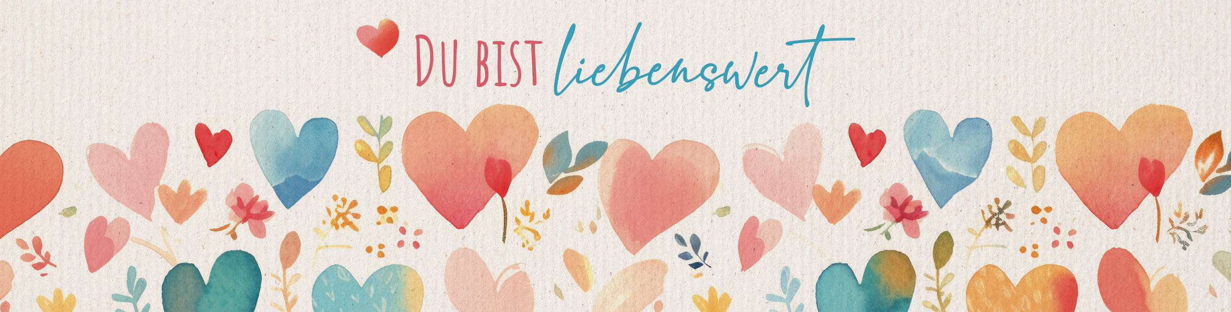Gesamtes Coverbild Du bist liebenswert