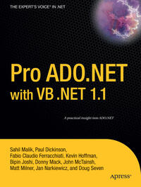 Vorderes Coverbild Pro ADO.NET with VB .NET 1.1