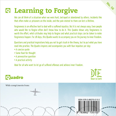 Rückseitencover Learning to Forgive