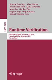 Vorderes Coverbild Runtime Verification