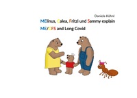 Vorderes Coverbild MElinus, Calea, Fritzi and Sammy explain ME/CFS and Long Covid