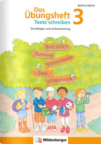 Vorderes Coverbild Das Übungsheft Texte schreiben 3