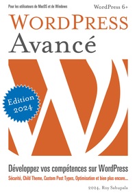 Vorderes Coverbild WordPress Avancé
