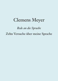 Vorderes Coverbild Zehn Versuche über meine Sprache