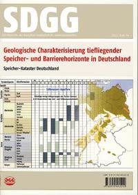 Vorderes Coverbild Geologische Charakterisierung tiefliegender Speicher- und Barrierehorizonte in Deutschland - Speicher-Kataster Deutschland