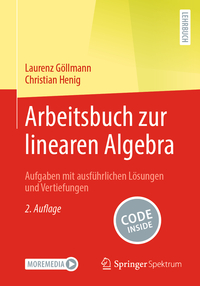 Vorderes Coverbild Arbeitsbuch zur linearen Algebra