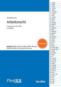 Vorderes Coverbild FlexLex Arbeitsrecht ¦ Studium