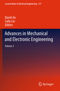 Vorderes Coverbild Advances in Mechanical and Electronic Engineering