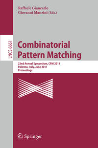 Vorderes Coverbild Combinatorial Pattern Matching