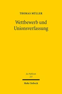 Vorderes Coverbild Wettbewerb und Unionsverfassung