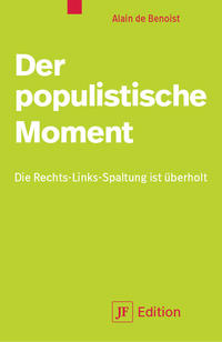 Vorderes Coverbild Der populistische Moment