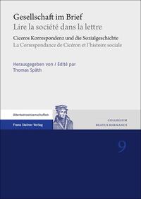 Vorderes Coverbild Gesellschaft im Brief / Lire la société dans la lettre