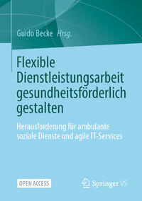 Vorderes Coverbild Flexible Dienstleistungsarbeit gesundheitsförderlich gestalten