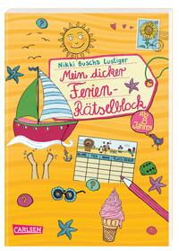 Vorderes Coverbild Rätselspaß Grundschule: Mein dicker Ferien-Rätselblock