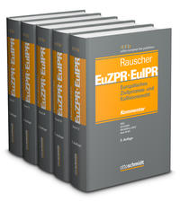 Vorderes Coverbild Europäisches Zivilprozess- und Kollisionsrecht EuZPR/EuIPR, Bände I-V, Pflichtfortsetzung