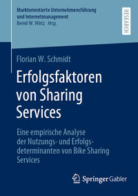Vorderes Coverbild Erfolgsfaktoren von Sharing Services