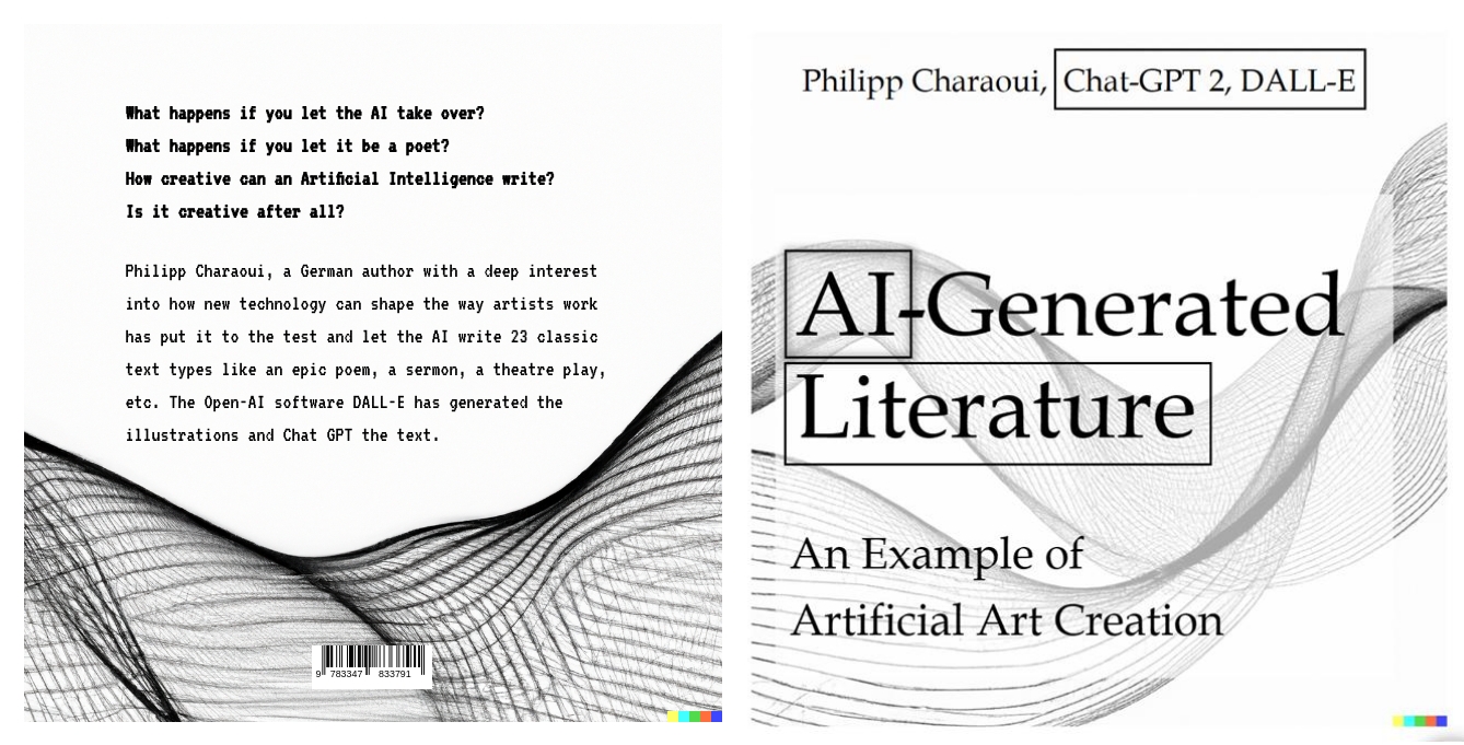 Gesamtes Coverbild AI-Generated Literature