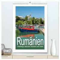 Vorderes Coverbild Rumänien - Unterwegs zwischen Okzident und Orient (hochwertiger Premium Wandkalender 2025 DIN A2 hoch), Kunstdruck in Hochglanz